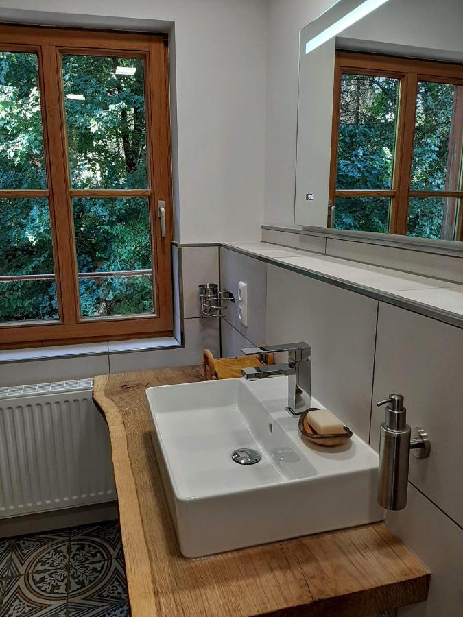 Ferienwohnung Kunst Und Kulturschuppen Hasenmuehle Kammerstein Екстер'єр фото