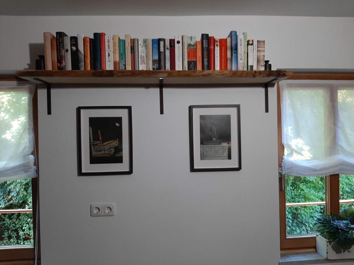 Ferienwohnung Kunst Und Kulturschuppen Hasenmuehle Kammerstein Екстер'єр фото